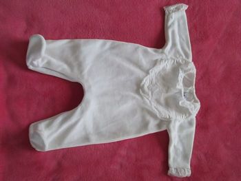 Pyjama blanc Tartine & Chocolat 