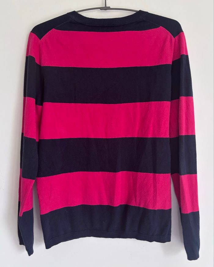 🩷 Pull col en V Tommy Hilfiger Taille Merci - photo numéro 3