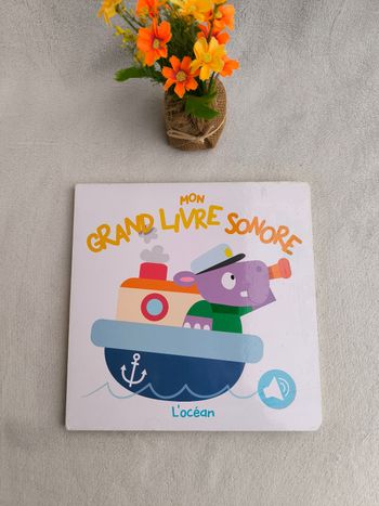 Mon grand livre sonore L'océan Tam Tam