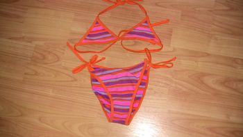 Maillot de bain 2 pièces multicolore