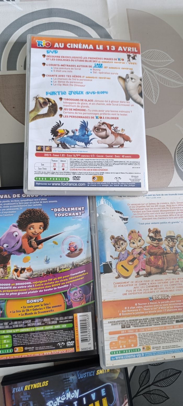 Lot 12 DVD enfants films d'animation - photo numéro 9