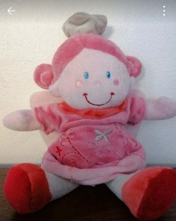 Doudou poupée fée princesse Nicotoy