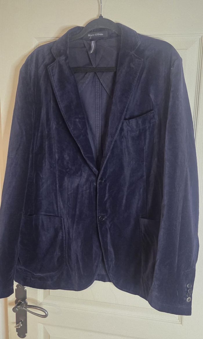 BLAZER MARC O’POLO 56 (XL/XXL) – VELOURS COTON – ÉTAT NEUF - photo numéro 9