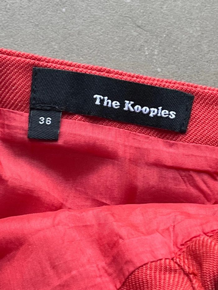 Jupe rouge corail The Kooples S - photo numéro 2