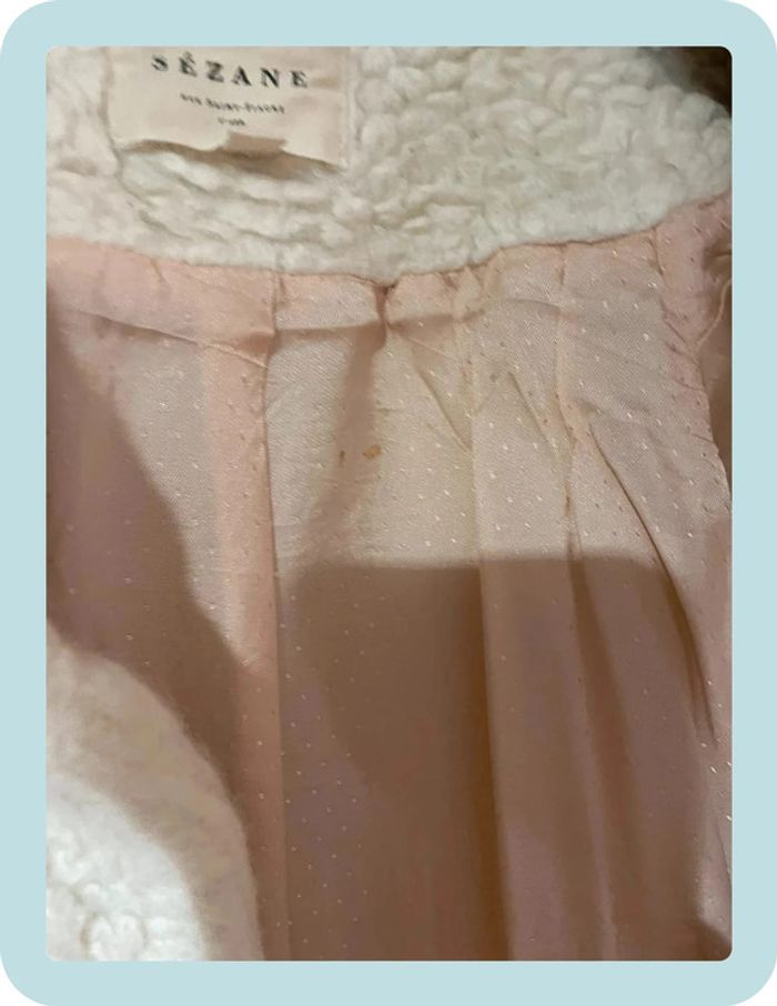 Manteau en laine effet mouton Sezane - photo numéro 5