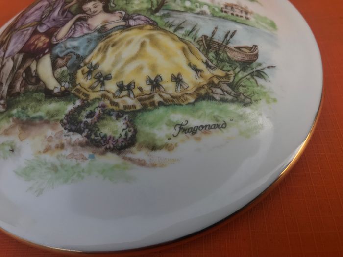 Bonbonnière / Boite à bijoux  Porcelaine d' Art   Laurent Freyry Limoges France - photo numéro 5