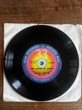 Vinyle 45 tours sans pochette Andre previn