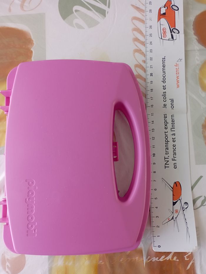 Malette de rangement et transport rose playmobil 20 cm neuf 3€ - photo numéro 1