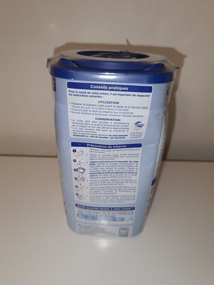 Boîte de lait GALLIA Calisma 3ème âge Neuve - photo numéro 2