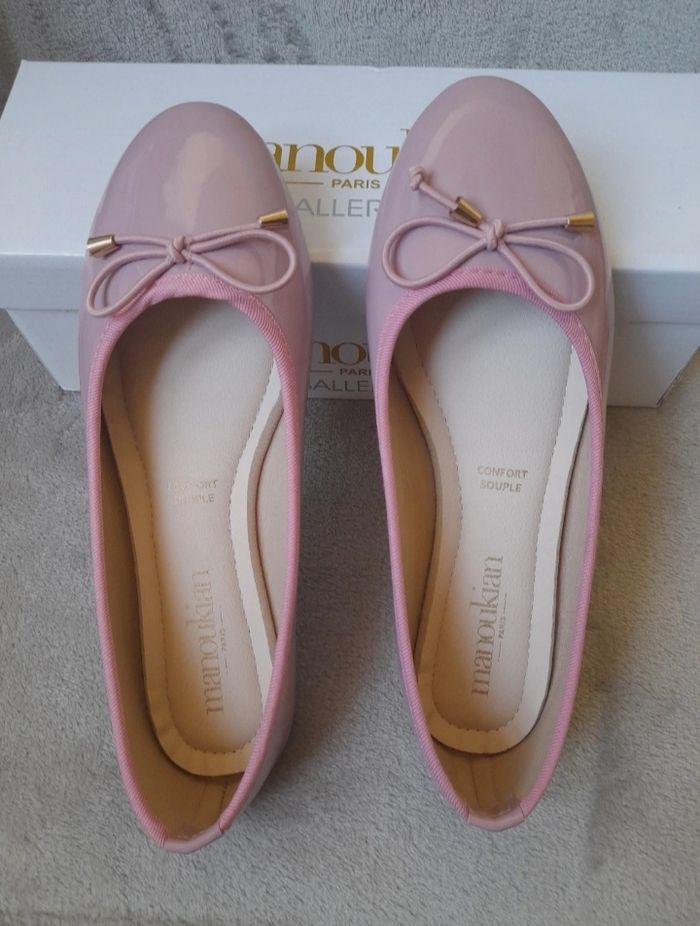 Ballerines Manoukian roses - photo numéro 3