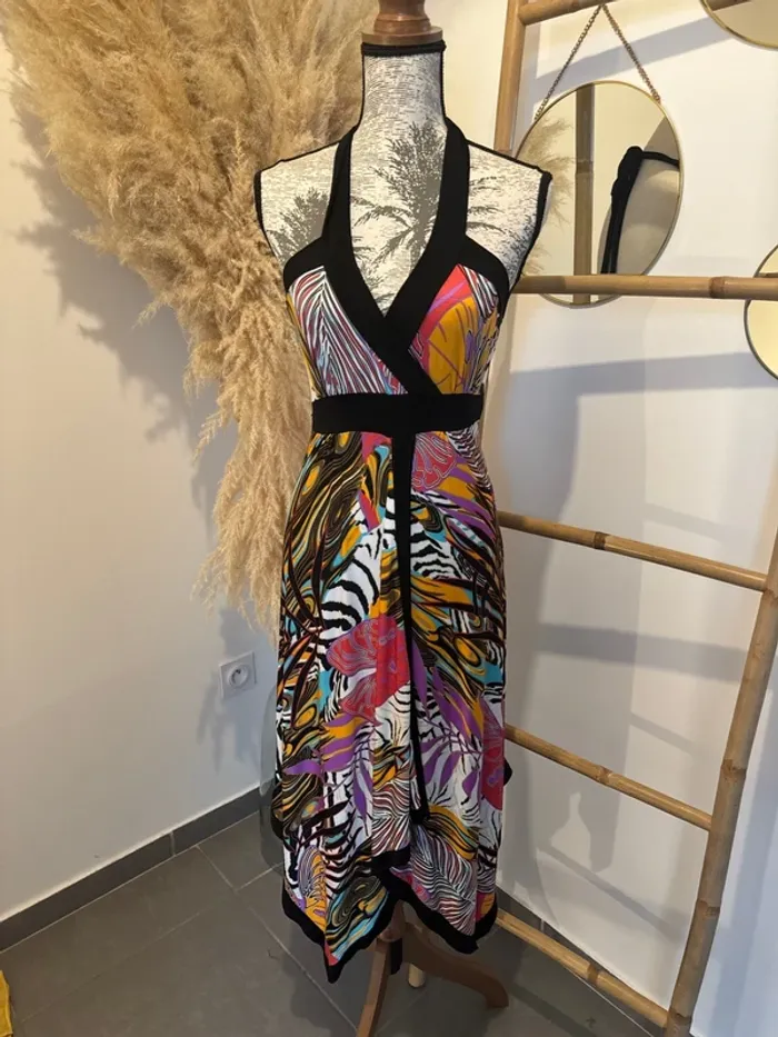 Robe d’été fluide coloré
