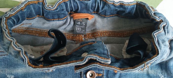 Jupe en jean, fillette. - photo numéro 4