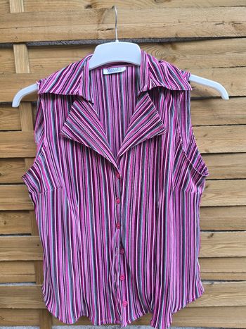 Chemise sans manche 🍒y2k vintage 2000🍒taille 36/38