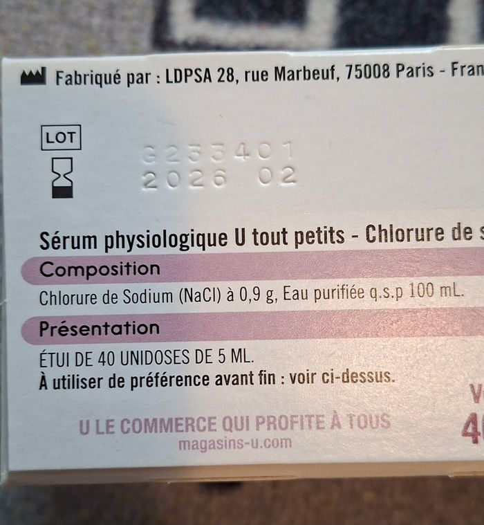 Sérum physiologique - photo numéro 3