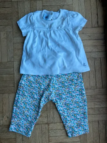 Ensemble petit bateau 6 mois