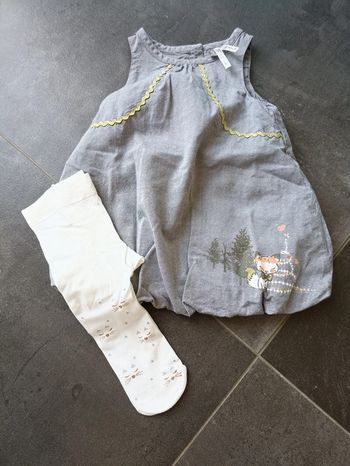 Robe ballon sans manches T54