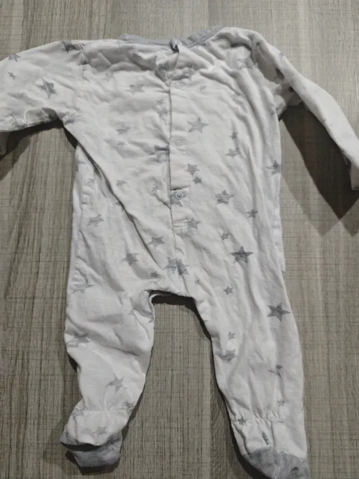Pyjama cotton fish 9 mois - photo numéro 3