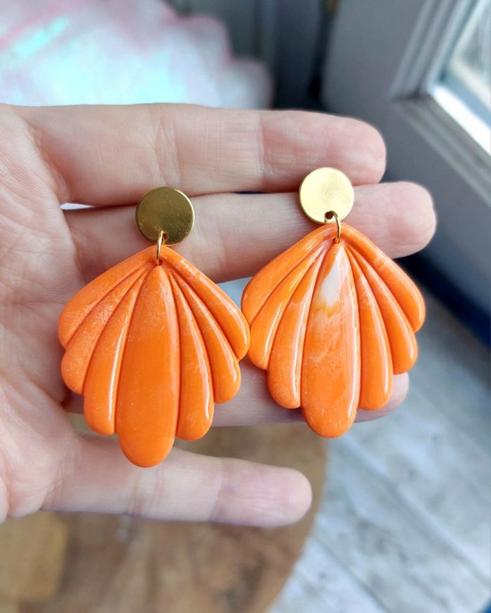 Boucles coquillages pop - photo numéro 2