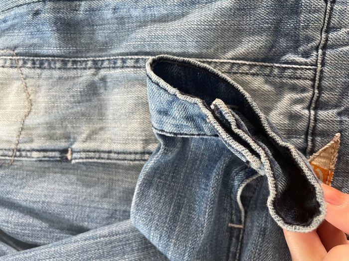 Veste en jean ikks 10 ans - photo numéro 3