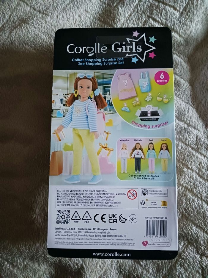 Poupée corolle girls Zoé - photo numéro 2