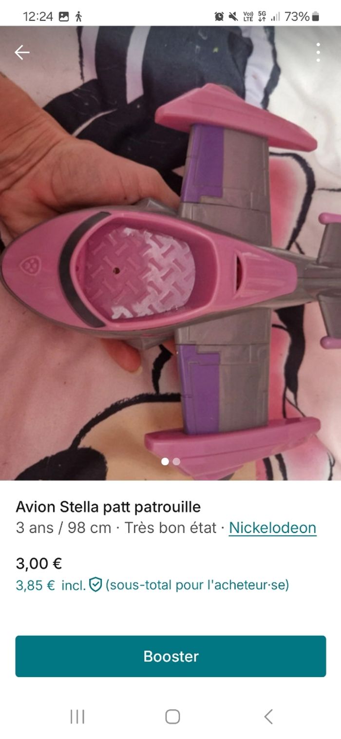 Avion Stella patt patrouille