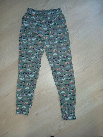 Pantalon fin papillon