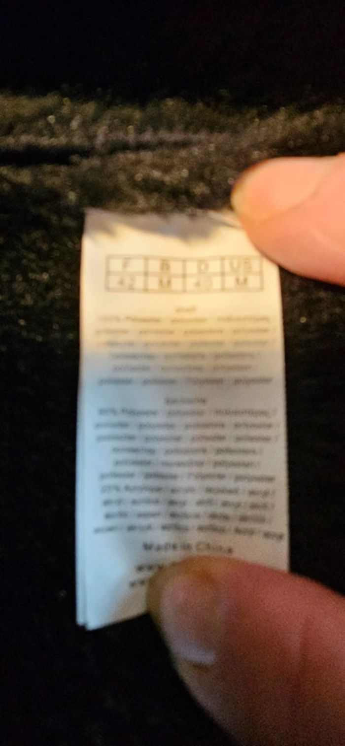 Manteau mi long, femme, 3 Suisse Collection,taille 42, nickel - photo numéro 9