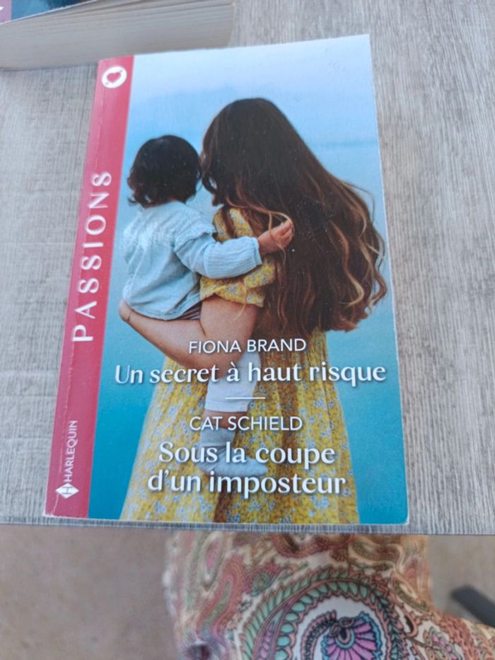 Livres harlequin Passions