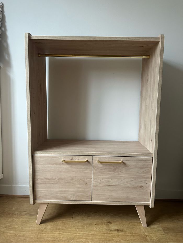 Penderie bibliothèque Sauthon