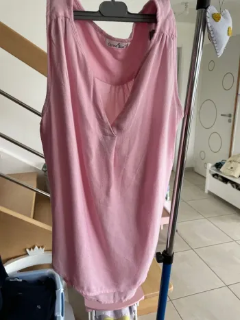 Haut cerise blue M