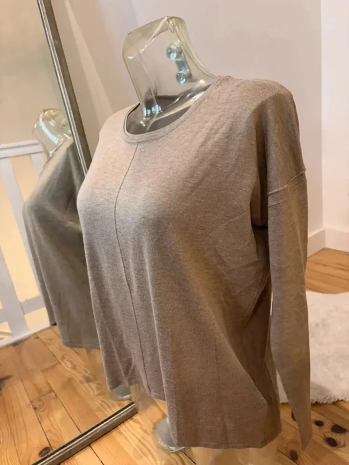 Pull H&M beige - photo numéro 2