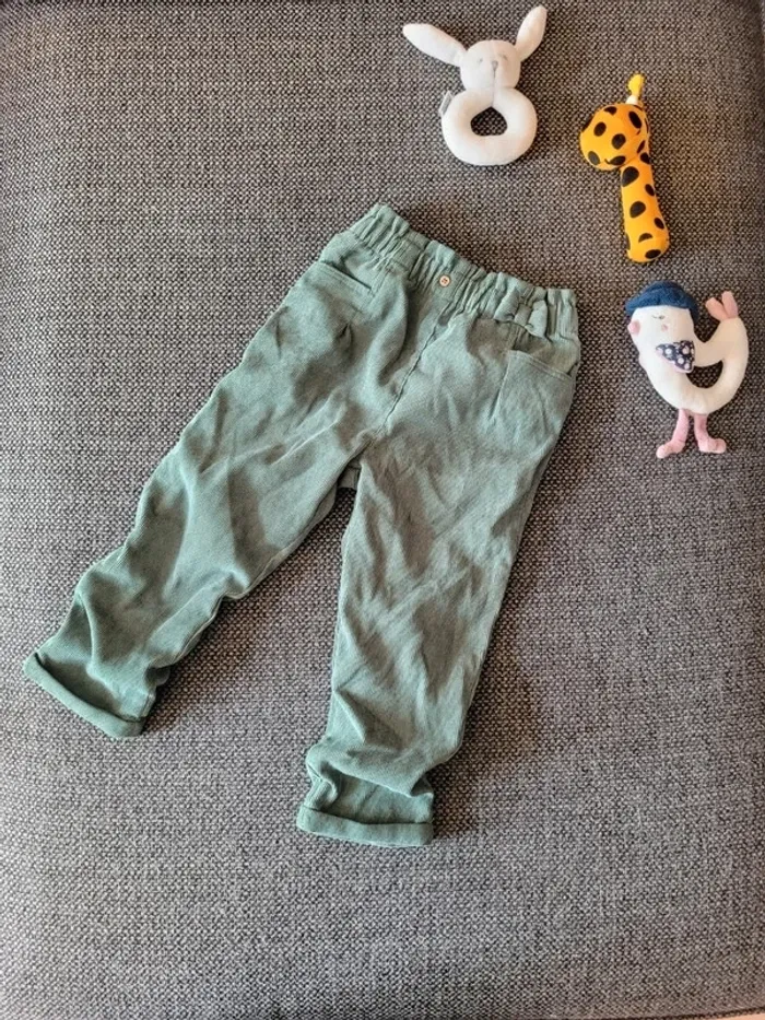 Pantalon doublé fille 36 mois - photo numéro 3