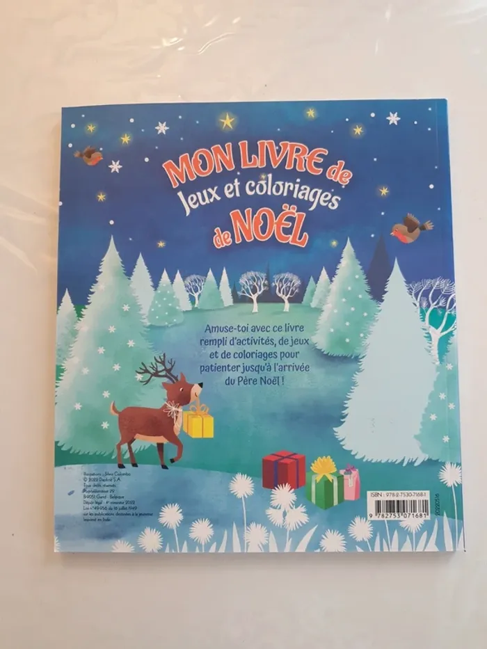 Livre de jeux et coloriages de Noël - photo numéro 2