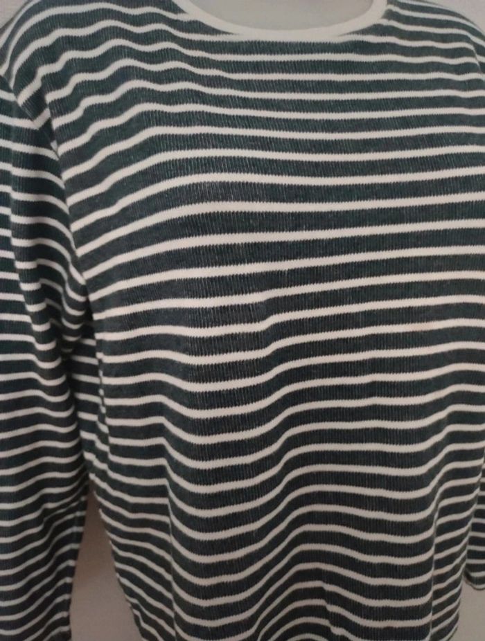 Pull rayé taille M marque Makia - photo numéro 2