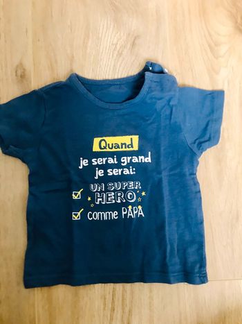 T shirt garçon 3 mois