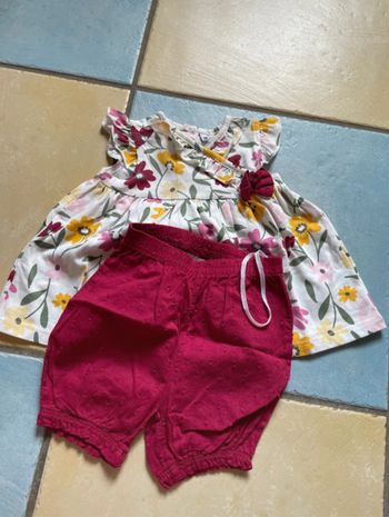 Ensemble été bébé fille