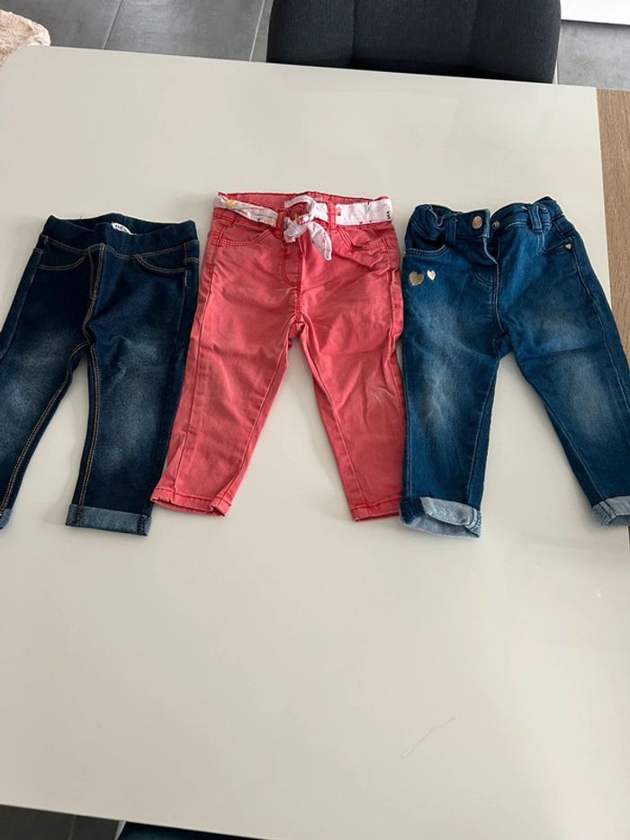 Lot de 3 pantalons