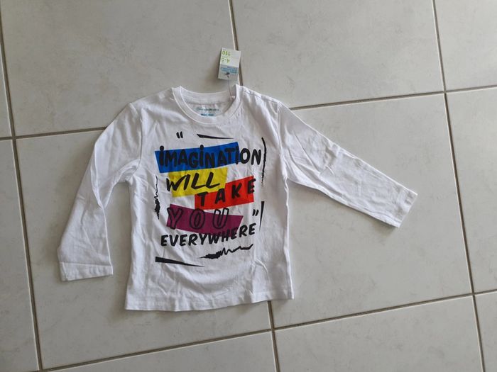 T-shirt ml garçon 4/5 ans Neuf LC - photo numéro 2