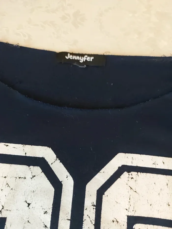 Sweat léger bleu marine - photo numéro 2