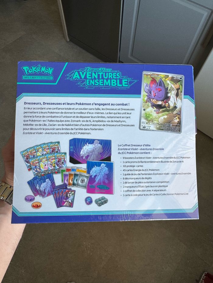 Pokémon Etb Ev9 Aventure Ensemble - photo numéro 2