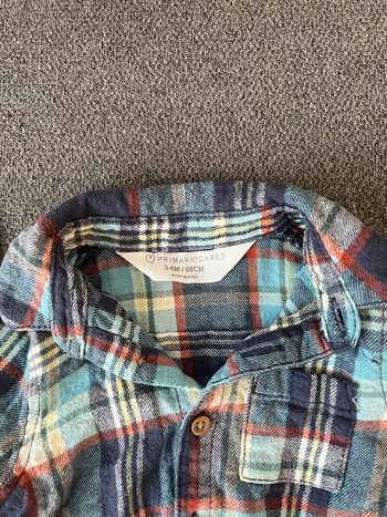 Chemise flanelle bébé 