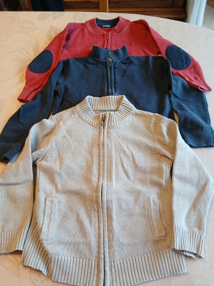 Lot de 3 gilets garçon