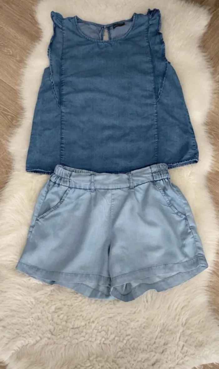 T-shirt avec short