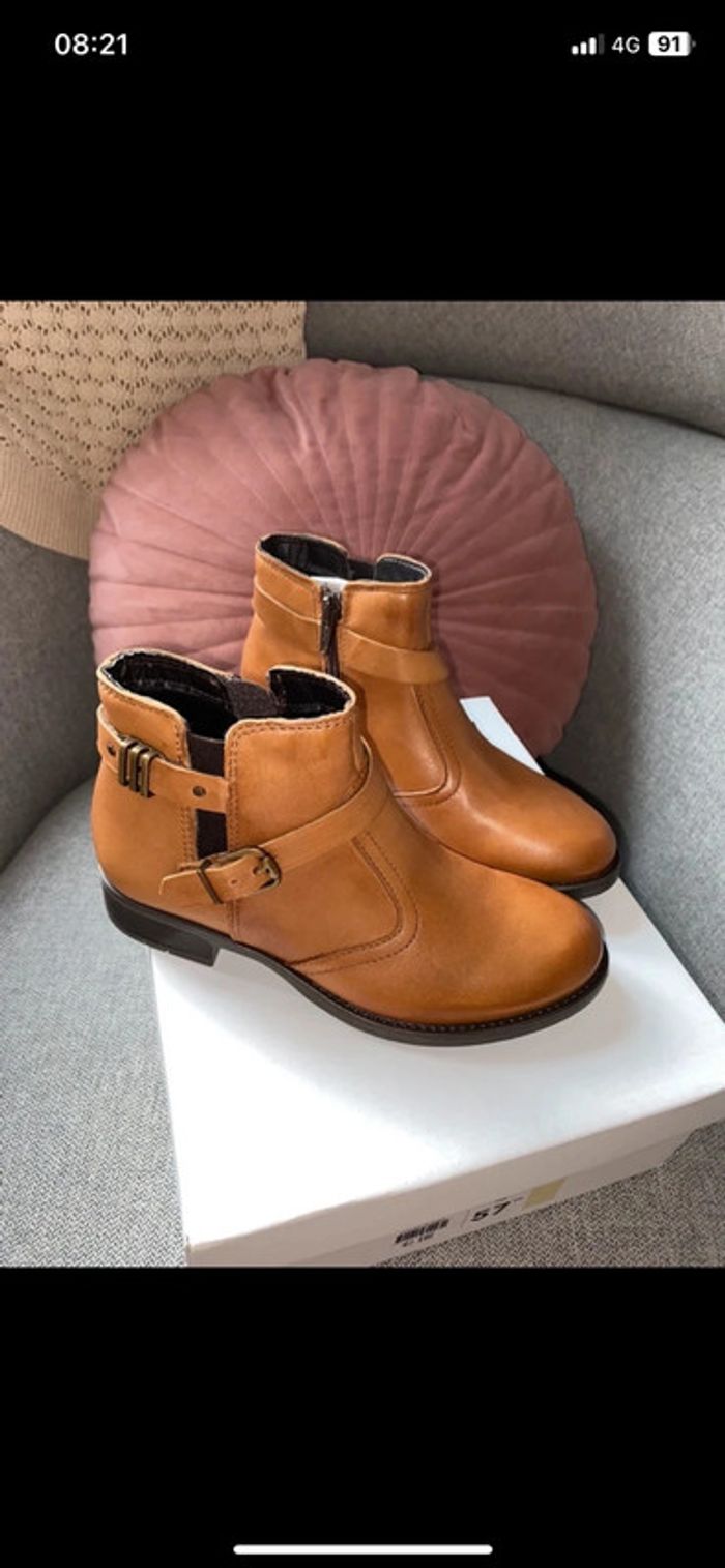 Bottines fille dpam taille 32 neuves
