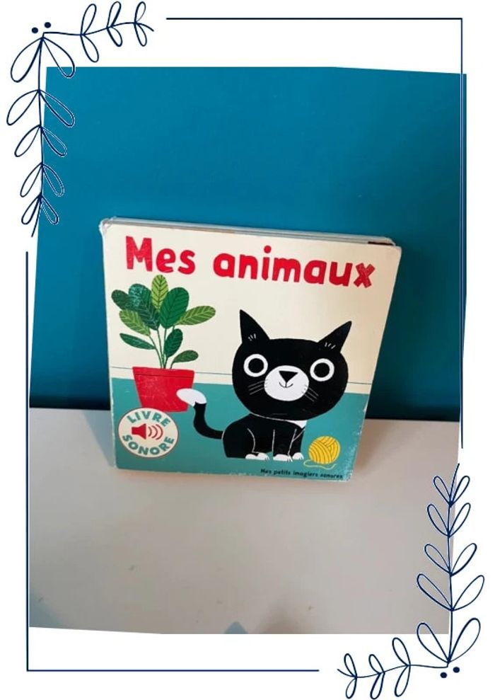 Livre sonore les animaux Gallimard jeunesse
