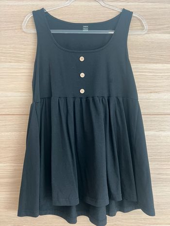 Débardeur noir taille L