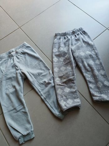Bas de pyjama hiver taille 2/3 ans