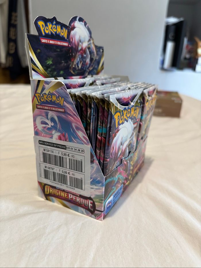 Display EB11 origine perdue Pokémon (retour presse non scellée) - photo numéro 2