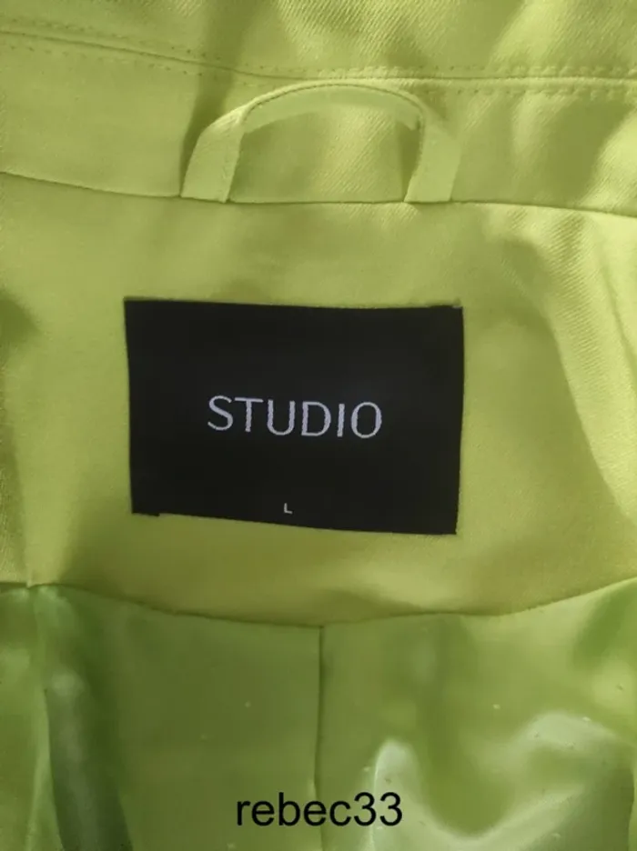 Veste verte pomme Studio - photo numéro 4