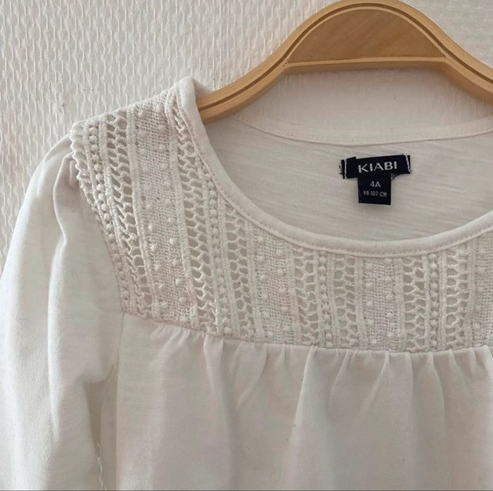 Lot 5 t-shirts manches longues - taille 04 ans - photo numéro 10